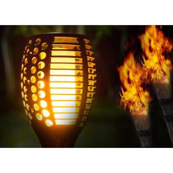 LED Solar Torch Light – عمود انارة بالطاقة الشمسية
