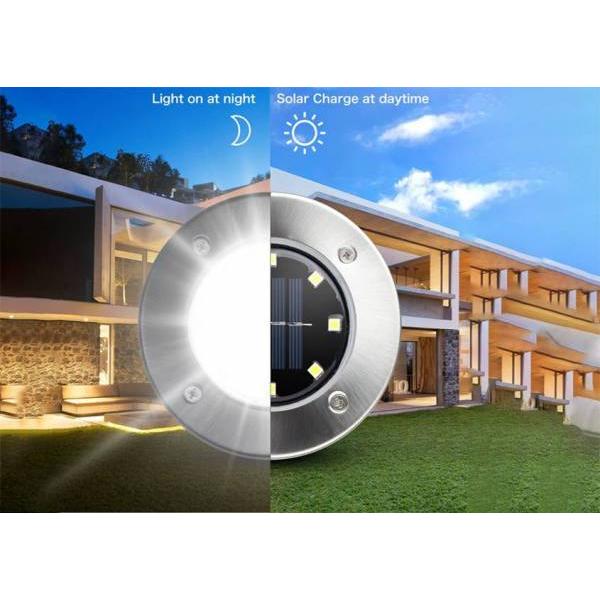 Solar Garden Disk Light – مصابيح الحديقة بالطاقة الشمسية