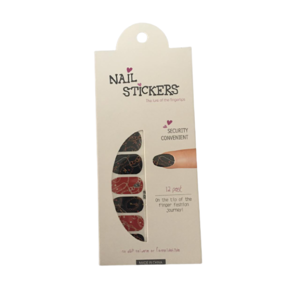 Nails Nail Stickers Multi Color – ملصقات اظافر متعدد الالوان
