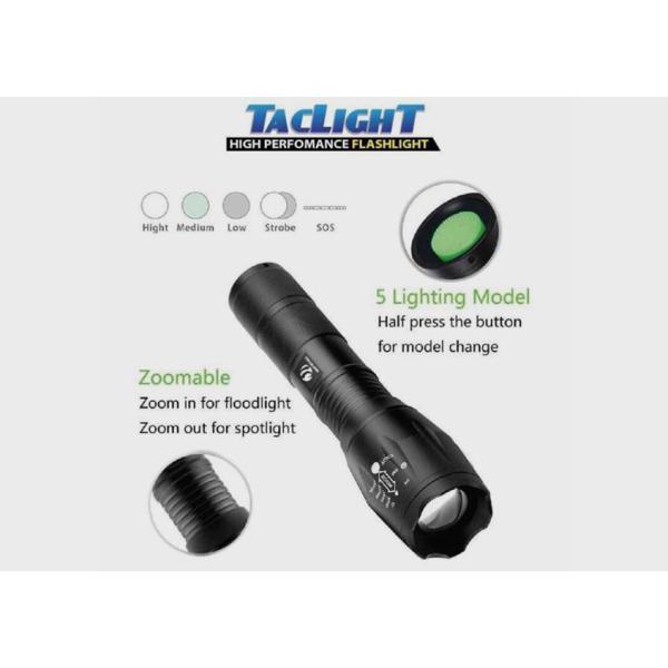 TacLight Flashlight- الكشاف التاك لايت العالمي